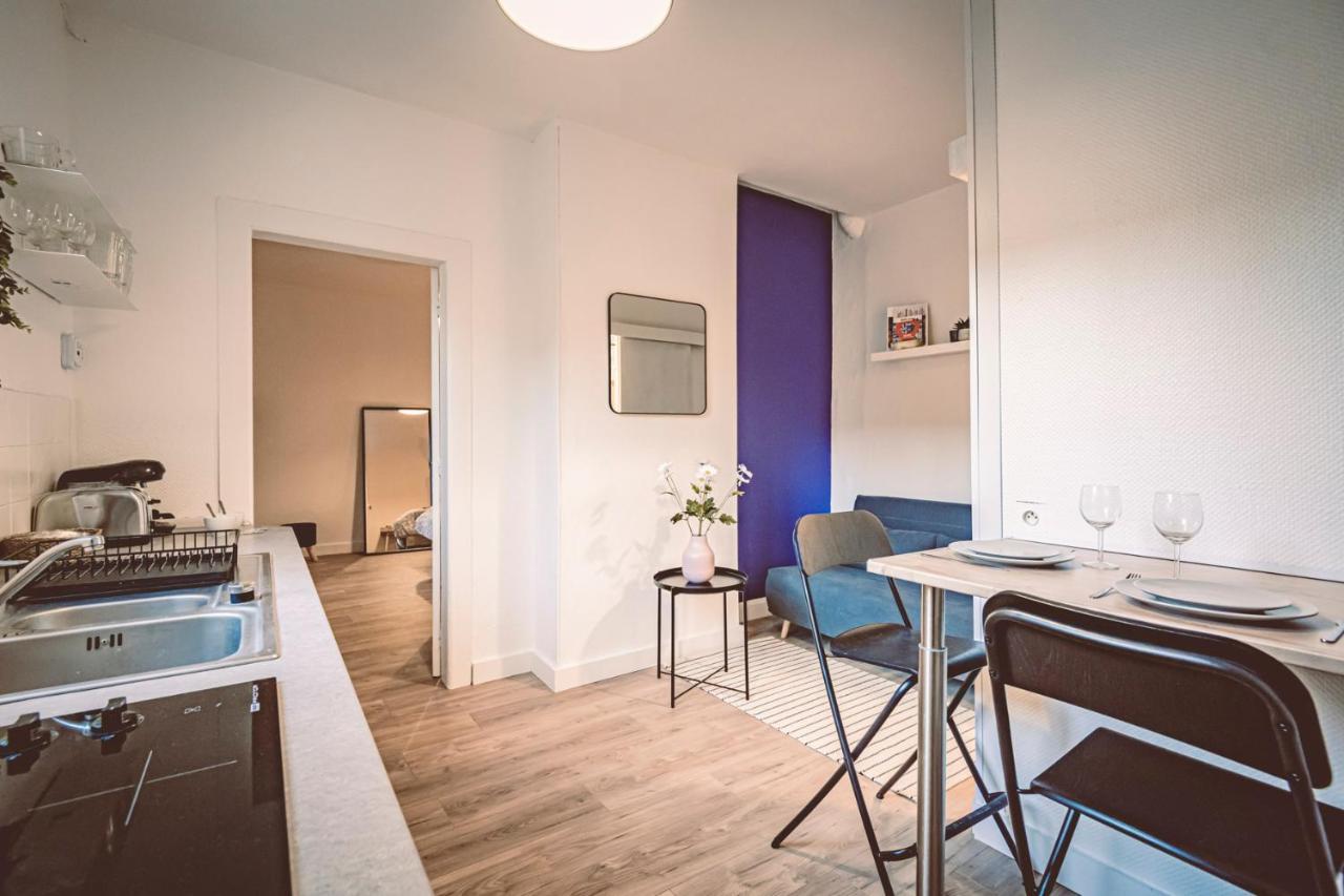 La Suite - Paisible Et A Deux Pas De La Gare Reims Buitenkant foto